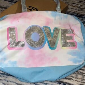 Colorful LOVE Tote Bag
